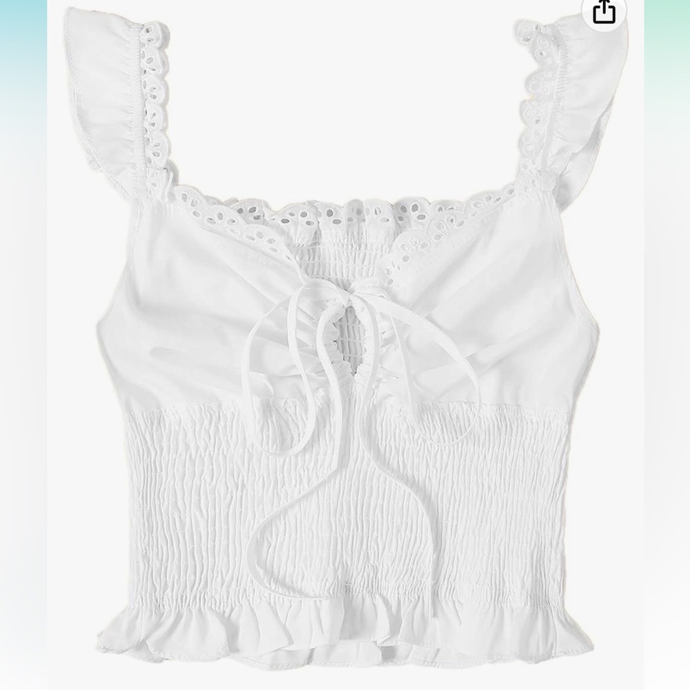 Sleeveless Summer Blouse